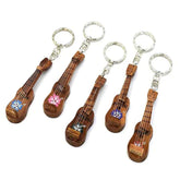 Wooden 3" Keychain Miniature Keychain with Assorted